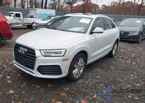 2018 Audi Q3 2.0T Premium/2.0T Sport Premium из США, поврежденный, VIN WA1JCCFS0JR012761